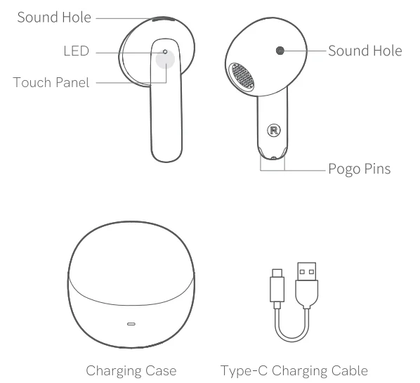 QCY AilyBuds Pro+ Wireless Earbuds 1