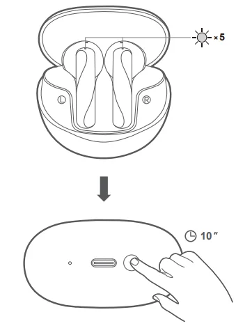 QCY T32 AilyBuds Clear Wireless Earbuds 3
