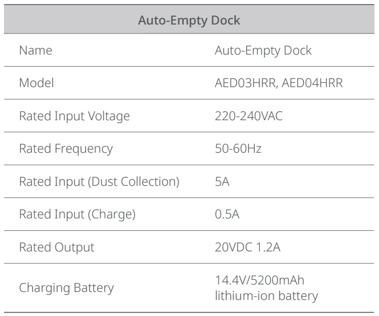 Roborock Auto-Empty Dock Pure- 18