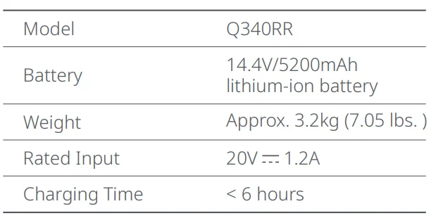 Roborock Q5 Robotic Vacuum Cleaner User Manual Roborock Q5 Robotic Vacuum Cleaner- 14