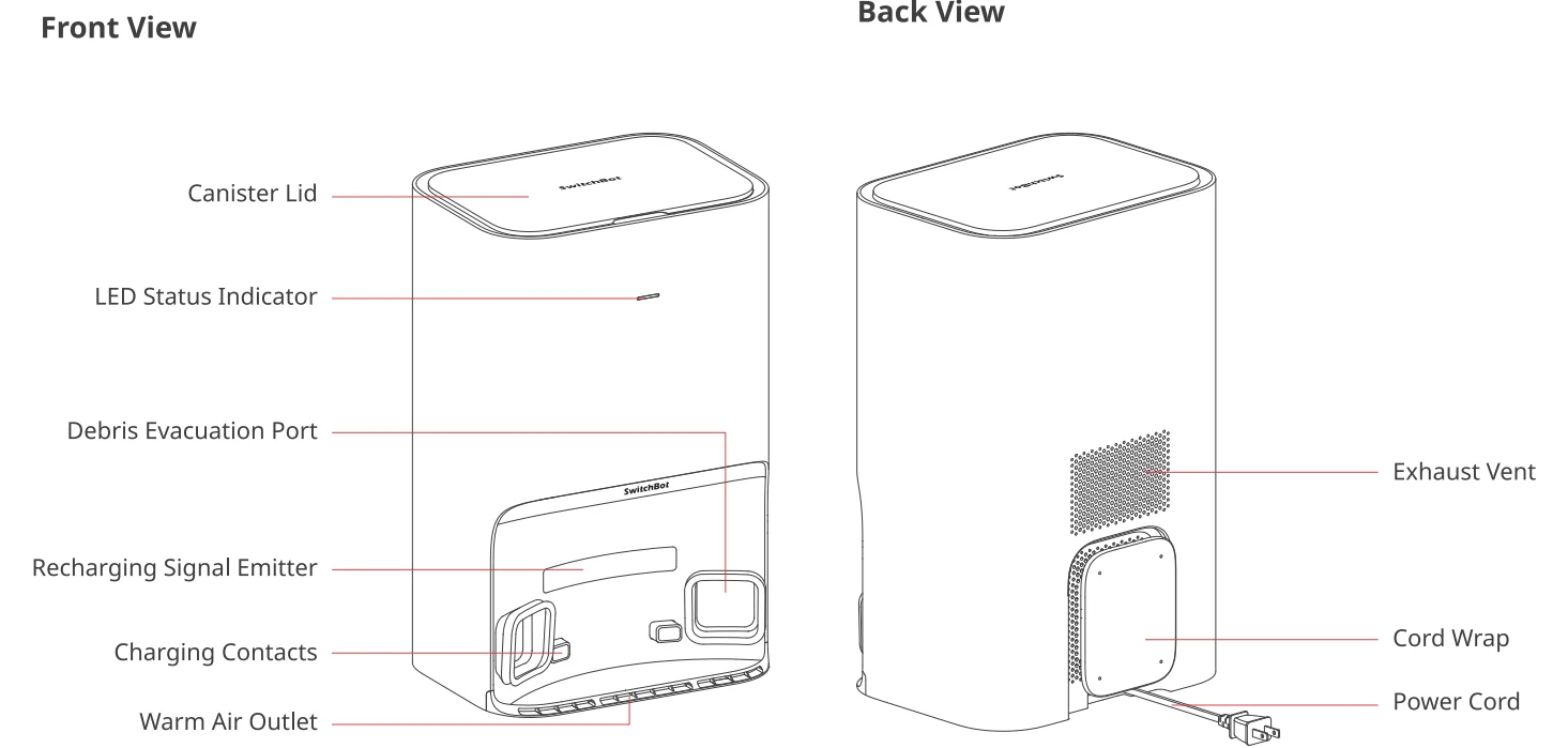 Switch Bot Floor Cleaning Robot S10 5