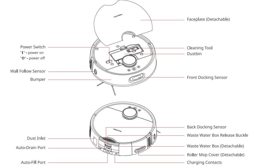 SwitchBot Floor Cleaning Robot S20 2