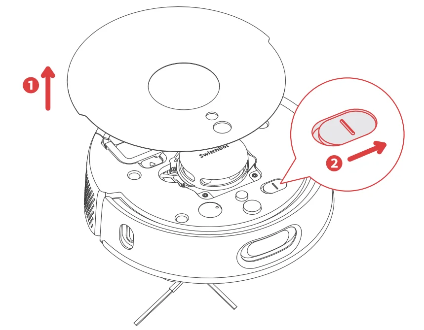 SwitchBot Robot Vacuum K10+ Pro Combo 13