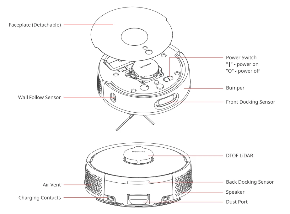 SwitchBot Robot Vacuum K10+ Pro Combo 2