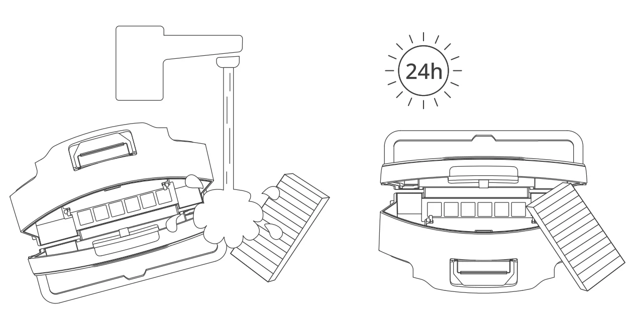 SwitchBot Robot Vacuum K10+ Pro Combo 30