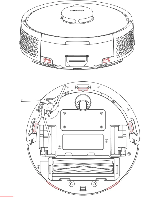 SwitchBot Robot Vacuum K10+ Pro Combo 38