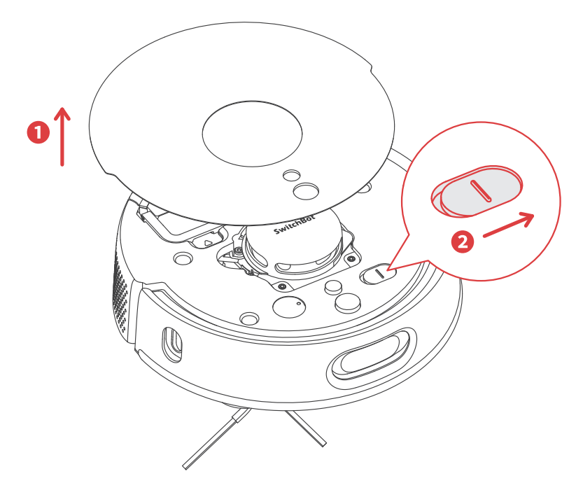 SwitchBot Robot Vacuum K11+ 12