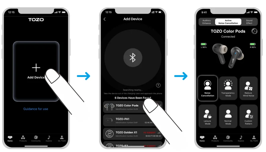 TOZO Color Pods User Manual TOZO Color Pods 25