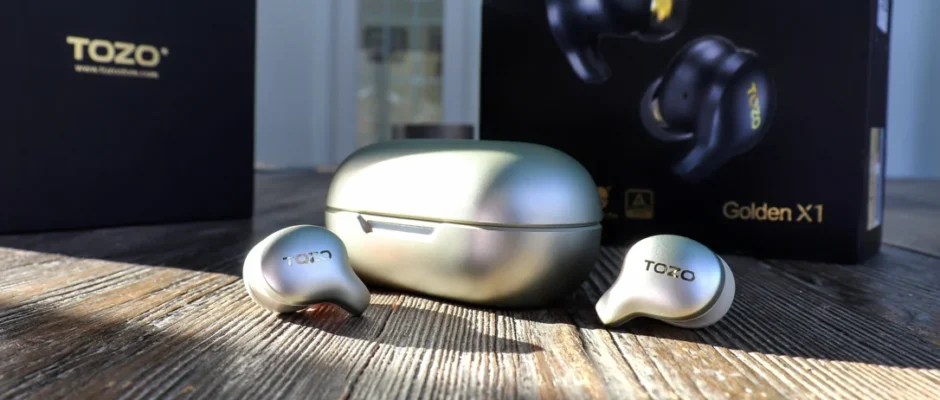 TOZO Golden X1 Wireless Earbuds User Manual TOZO Golden X1 Wireless Earbuds featured image