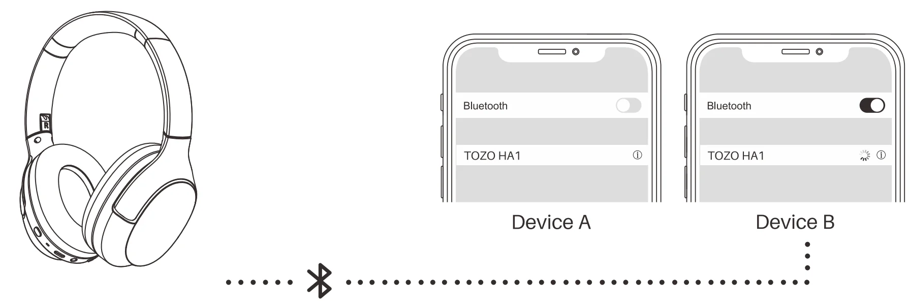 TOZO HA1 Wireless Headphones 9