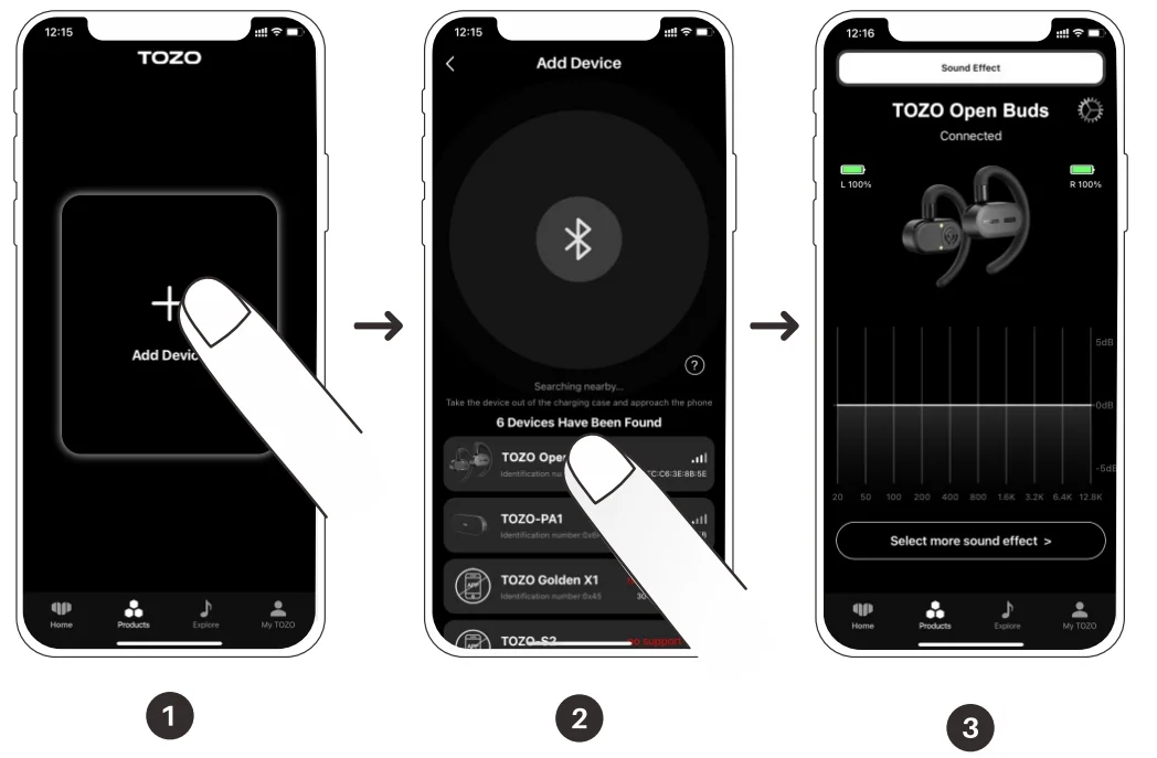 TOZO Open Buds User Manual TOZO Open Buds 16