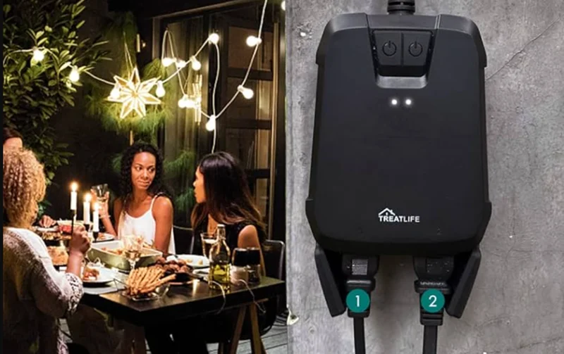 Treatlife SK30H Smart Outdoor Plug feat