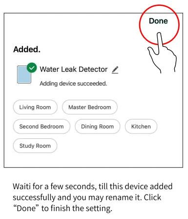 Treatlife WiFi Water Leak Detector 13
