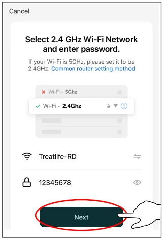 Treatlife WiFi Water Leak Detector 9