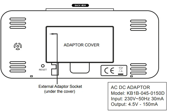 Acctim 71692 Rialto Digital Alarm Clock User Manual Acctim 71692 Rialto Digital Alarm Clock 2