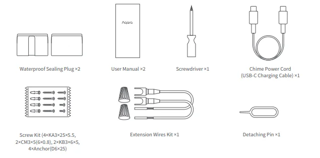 Aqara Doorbell Camera G400 User Manual Aqara Doorbell Camera G400 2