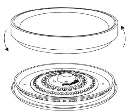 Aqara LED Ceiling Light T1M User Manual Aqara LED Ceiling Light T1M 15