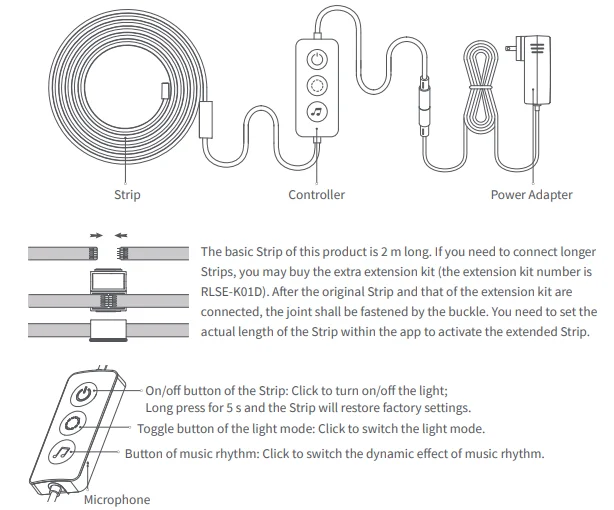 Aqara LED Strip T1 1