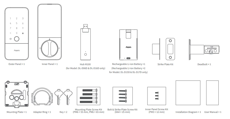 Aqara Smart Lock U400 1