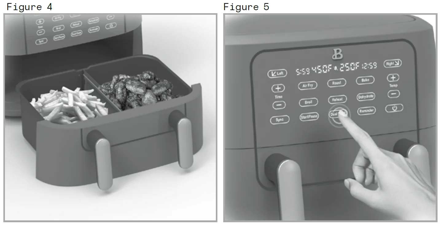 Beautiful 9-qt Trizone Air Fryer 6