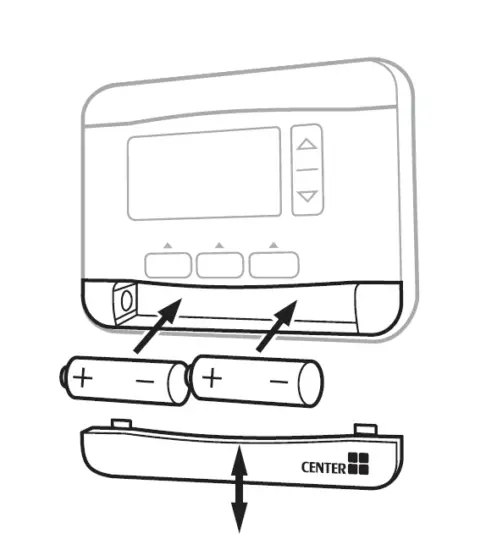 CENTER 340017 RF Programmable Thermostats 19
