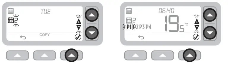 CENTER 340017 RF Programmable Thermostats 4