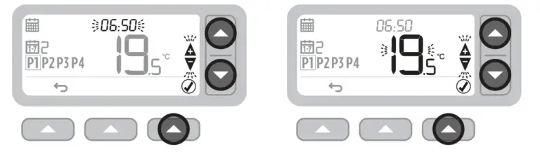 CENTER 340017 RF Programmable Thermostats 5