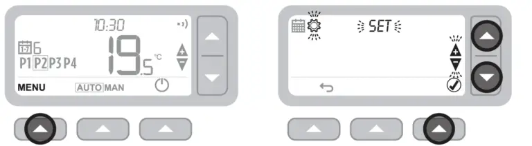 CENTER 340017 RF Programmable Thermostats 7