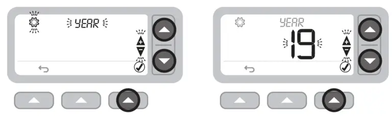 CENTER 340017 RF Programmable Thermostats 8