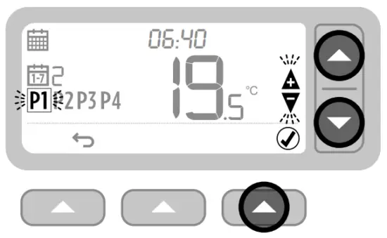 CENTER 340022 Programmable Thermostats 5