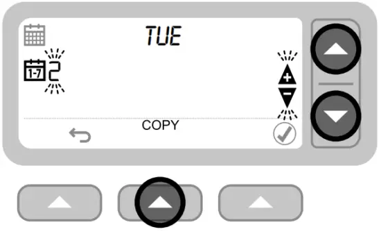 CENTER 340022 Programmable Thermostats 8