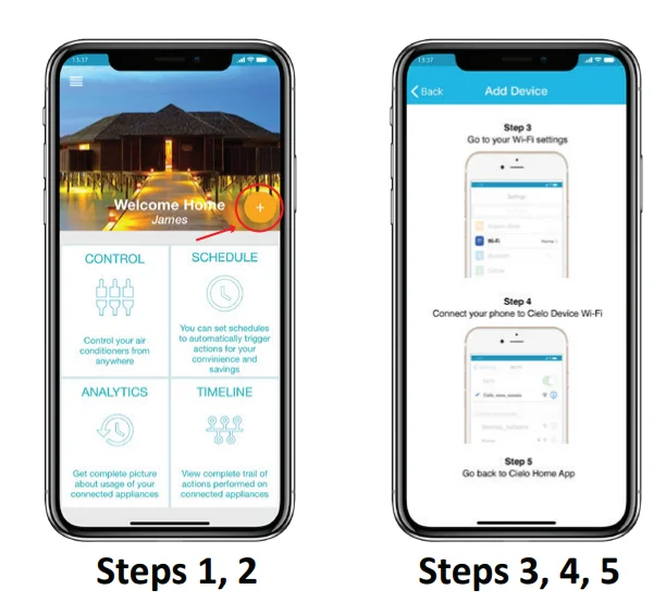 CIELO BREEZ PLUS Smart Wi-Fi Thermostat 5