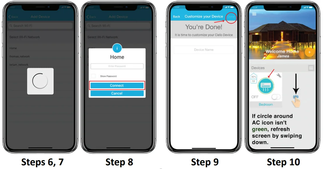CIELO BREEZ PLUS Smart Wi-Fi Thermostat 6