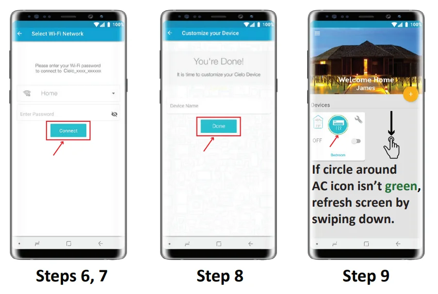 CIELO BREEZ PLUS Smart Wi-Fi Thermostat 9