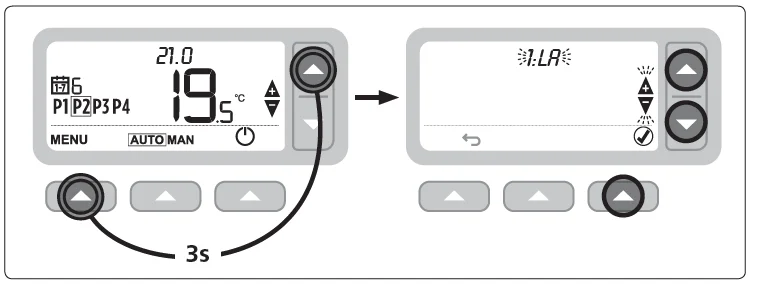 Center EHE0200322 RF Wireless 7 Day Programmable Thermostat 5