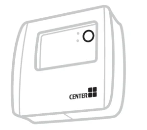 Center EHE0200322 RF Wireless 7 Day Programmable Thermostat 7
