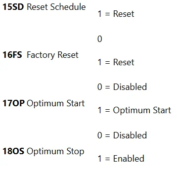 Center EHE0200322 RF Wireless 7 Day Programmable Thermostat 9