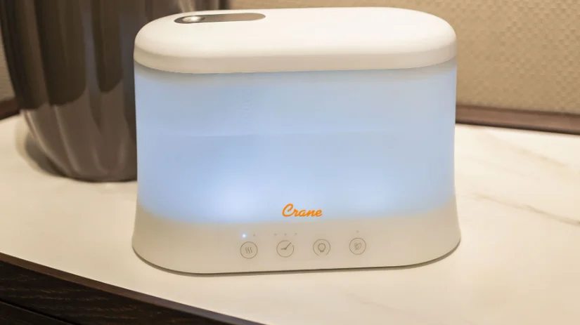 Crane EE-5401 Warm Mist Humidifier feat