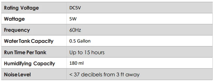 Crane EE-5403 Humidifier 3