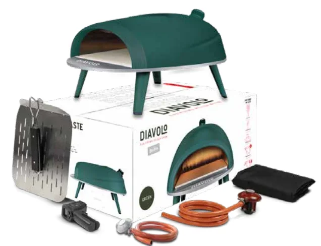 Delivita Diavolo Gas-Fired Pizza Oven 1
