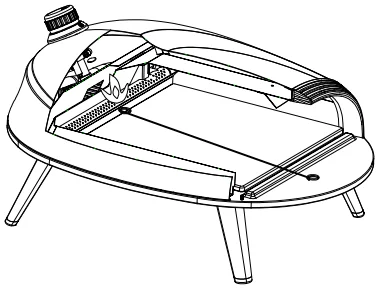 Delivita Diavolo Gas-Fired Pizza Oven 6