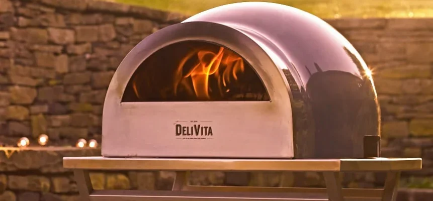 Delivita Flow Duel Fuel Pizza Oven feat