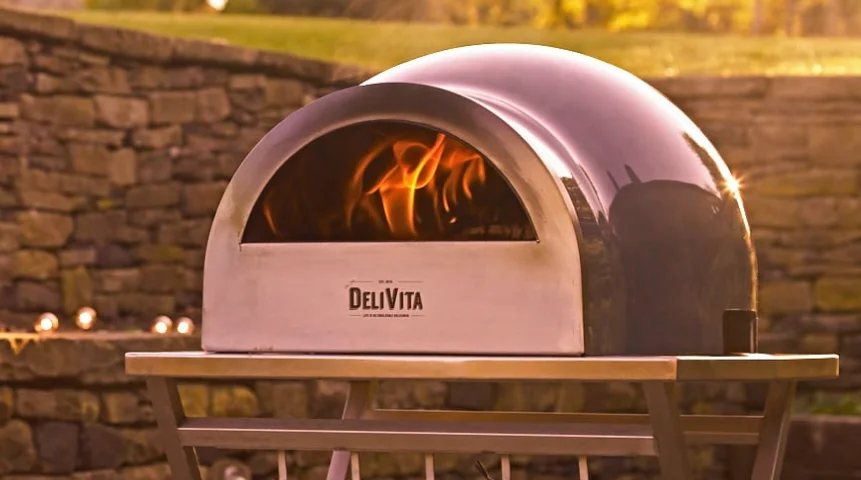 Delivita Flow Duel Fuel Pizza Oven feat