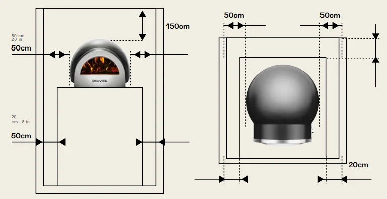 Delivita Origin Wood-Fired Pizza Oven 2