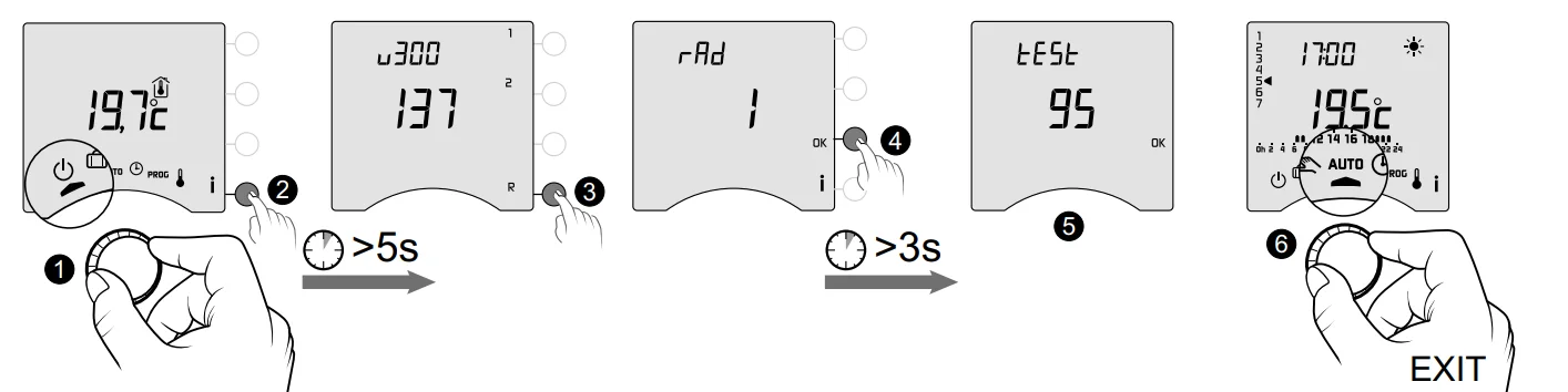 Delta Dore Tybox 137+ Wireless Programmable Thermostat User Guide Delta Dore Tybox 137+ Wireless Programmable Thermostat 38