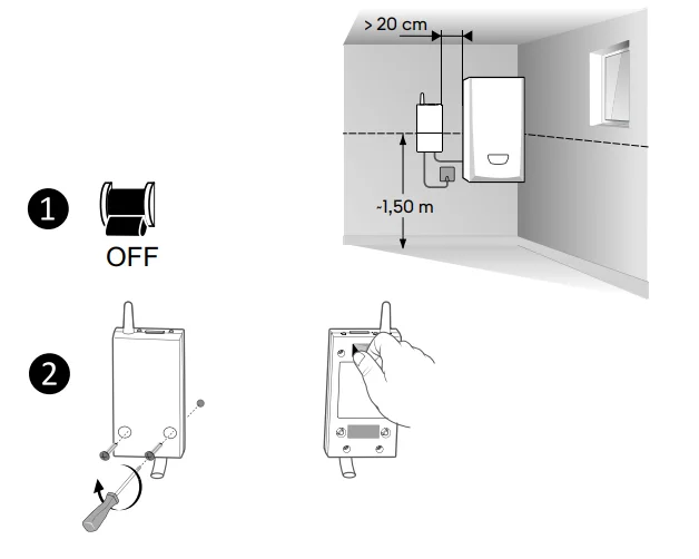 Delta Dore Tybox 137+ Wireless Programmable Thermostat User Guide Delta Dore Tybox 137+ Wireless Programmable Thermostat 4