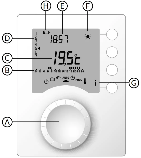 Delta Dore Tybox 137+ Wireless Programmable Thermostat User Guide Delta Dore Tybox 137+ Wireless Programmable Thermostat 40