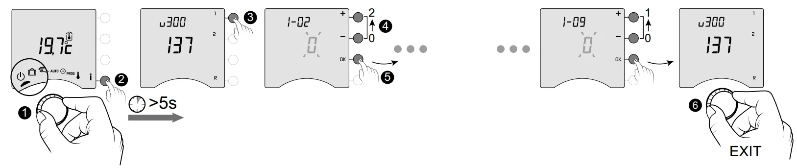 Delta Dore Tybox 137+ Wireless Programmable Thermostat User Guide Delta Dore Tybox 137+ Wireless Programmable Thermostat 8