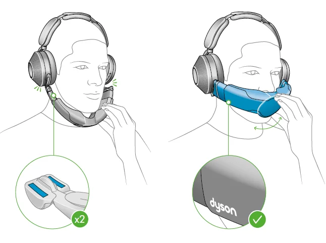 Dyson Zone Noise-Cancelling Headphones User Manual Dyson Zone Noise-Cancelling Headphones 13