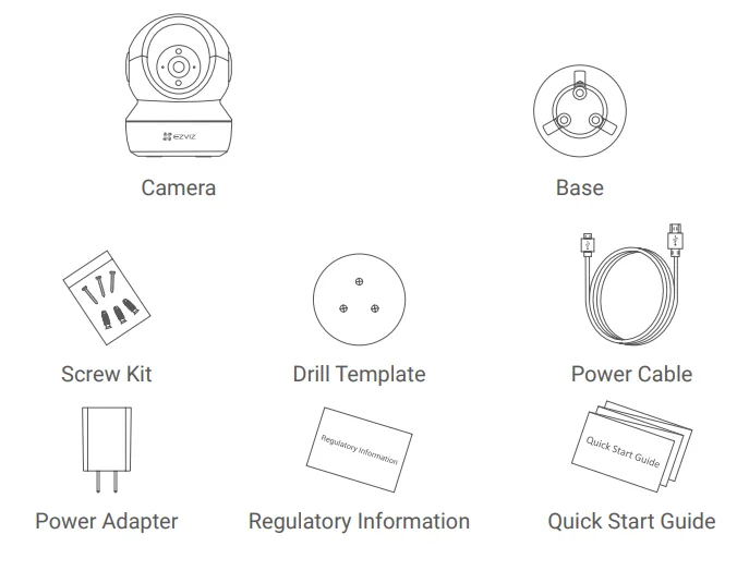 EZVIZ H6c Indoor Pan & Tilt Camera 1